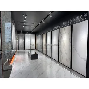 인기있는 대형 슬래브 벽 1200*2700*9mm 도자기 대리석 소결 돌 타일 벽 슬래브 욕실
