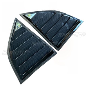 For Dodge Challenger 2009-2013 Car Side Rear <b>Window</b> Louver Shutter <b>Cover</b> Body Kit Car Accessories - Product Image 5