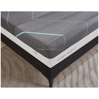 Matelas 180x200 roulé et compressé en boîte, matelas hybride de luxe orthopédique, confortable, doux, à ressorts ensachés et mousse, qualité hôtelière