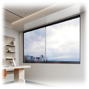 Hiện đại nfrc tích hợp loạt trượt nhôm Push-Pull Windows thép không gỉ dễ dàng cài đặt cho biệt thự Tối đa hóa ngoài trời - Product Image 1