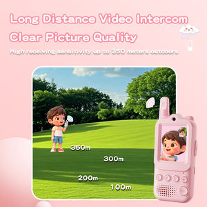 Walkie Talkie con Función de <span class=keywords><strong>Chat</strong></span> para Niños, Pantalla a Color, Adhesivos Bonitos, Puerto de Carga Tipo-C, Juguete para Exteriores y Hogar, Regalo para Niños de 3 a 12 Años - Product Image 5