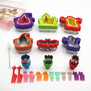 Moules à biscuits Sandwich Decruster pour enfants, citrouille et <span class=keywords><strong>chauve</strong></span>-<span class=keywords><strong>souris</strong></span> - Product Image 2