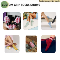 Chaussettes de Pilates haut de gamme personnalisées |   Usine OEM/ODM |   Coton respirant antidérapant |   Service de conception et de création de logo gratuit