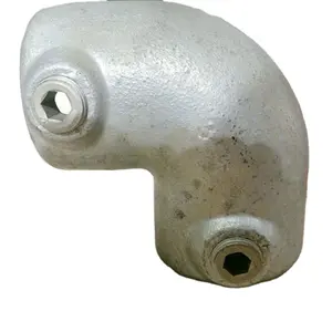 热销镀锌可锻铸铁键夹管件用于操场栅栏夹管件管件管道连接