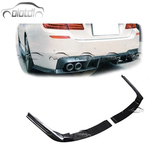 Alerón Trasero de Fibra de Carbono Estilo PSM, Alerones Laterales, Divisores y Aletas para BMW F10 Serie 5 M5, Tuning para Autos - Product Image 1