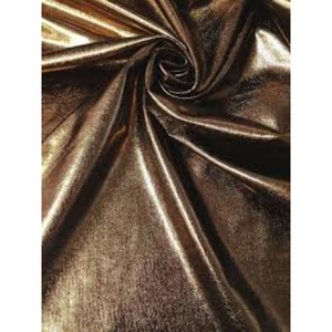 Tissu Spandex Métallisé Or Rose Respirant Tricoté en Trame pour Robes, Vêtements de Danse, Costumes et Accessoires - Product Image 2