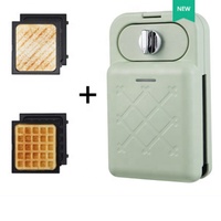 Machine à beignets électrique facile à utiliser pour la maison, mini-appareil à sandwich automatique