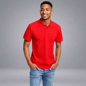 Polyester Pique <b>Polo</b> <b>Shirt</b> Short Sleeve Moisture Wicking Lightweight Summer Business <b>Work</b> Uniform Casual Corporate Apparel - Product Image 2