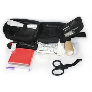 Kit Medresq Fábrica Direta de Controle Individual de Sangramento IFAK Trauma Kit Primeiros Socorros com Torniquete, Hemostático