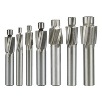 Fraise à défoncer HSS revêtue de TiAlN M3-M12 à 4 cannelures, outil de fraisage de guidage, fraise de défonçage pour routeur CNC OEM 60HRC