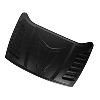 Couvre-capot noir mat pour BYD Shark 6 2024 2025 Accessoires extérieurs automobiles