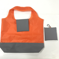 Sac de courses pliable réutilisable avec logo personnalisé XIYI, ouverture supérieure, portable, écologique, recyclable, en polyester 210T, unisexe