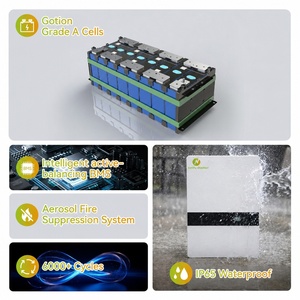Batería Solar IP65 de 200 Ah, 10 kWh, 20 kWh, 51.2 V, Stock Europeo, Litio para Sistema de Almacenamiento Doméstico, Lfpwall-1ok-v2, Celdas Lifepo4 de Grado A - Product Image 2