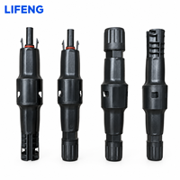 Conector de Fusible Solar Fotovoltaico LIFENG 1500V IP68 10A 15A 20A 30A PPO UL94-V0, Portafusibles en Línea para Cable Fotovoltaico
