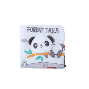 Nouvelle arrivée sensorielle début éducatif bébé doux tout-petits musique queue activités animales mignon livre en tissu - Product Image 5