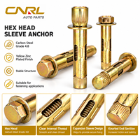 RuiLi Grade 4.8 Q235 Carbon Steel Hex Head Sleeve Anchor Expansion Bolts M6-M16 Concrete Fasteners Wholesale OEM ODM Supplier