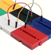 Kit de breadboard sans soudure - 830/400/170 points MB-102, adapté pour la conception et le prototypage de circuits Arduino, ESP32, STM32