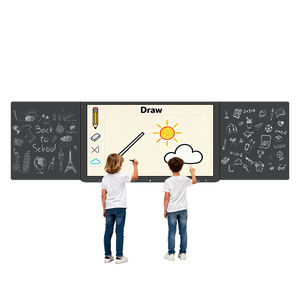 Tableau interactif tactile nano 4K <span class=keywords><strong>de</strong></span> 75/86/98 pouces à 20 points avec cadre métallique pour <span class=keywords><strong>l</strong></span>'éducation et <span class=keywords><strong>l</strong></span>'utilisation en classe - Product Image 1