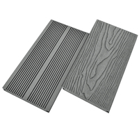 Planches de terrasse en WPC solides de qualité supérieure, écologiques, imperméables et antidérapantes pour les projets extérieurs