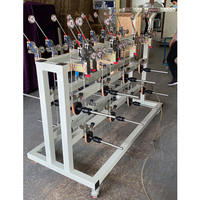 Machine de sertissage automatique de perçage de connecteur IDC à double tête
