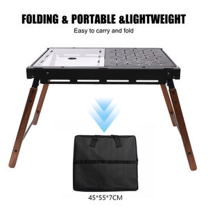 Mesa Táctica Moderna de Aleación de Aluminio Igt, Panel Multifuncional Modular Plegable de Metal, Mesa de Cocina para Acampar al Aire Libre - Product Image 4