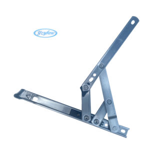 स्टेनलेस स्टील 304 लाइट ड्यूटी 8 इंच वर्ग ग्रोव 2 मिमी मोटाई घर्षण एल्यूमीनियम विंडो के लिए 4-बार - Product Image 1