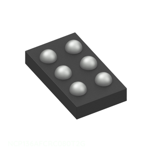 IC ชิ้นส่วนอิเล็กทรอนิกส์ NCP136AFCRC080T2G 6 xfbga การจัดการพลังงาน WLCSP (PMIC) - Product Image 1