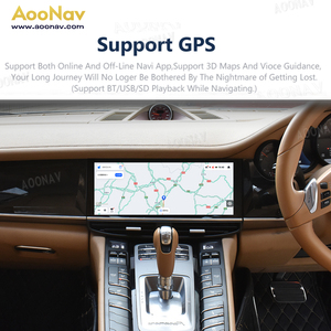 Radio de coche QHD de 12,3 pulgadas para Porsche Panamera 2011-2017 pantalla táctil estéreo navegación GPS Carplay Multimedia PlayerHead unidad RHD - Product Image 5