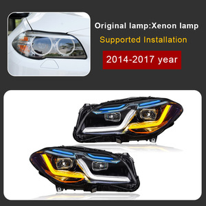 Feux de jour pour voiture, feux antibrouillard, feux LED, lampe halogène et xénon, phare LED pour BMW <span class=keywords><strong>F10</strong></span>, éclairage extérieur automobile - Product Image 6
