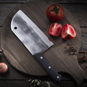 Cuchillo de cocina Tang completo, forjado a mano, cuchillo de chef antiguo, cuchillo de carnicero de acero al carbono, herramienta de cocina - Product Image 1