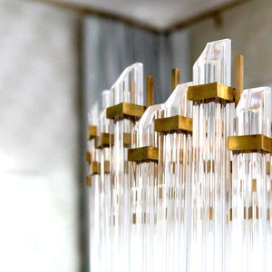 Custom Luxe Kristallen Kroonluchter Hotel Villa Nordic Modern Licht Decoratieve Hangende Verlichting Hanglamp - Product Image 5