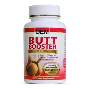 Private Label Big Booty Hip Booster Butt Enhancement Pills for Bum Growth and Women Curves