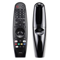 Télécommande Magic AKB75855501/MR20GA avec code roulant, piles AAA, portée de 10 m, commande vocale et touches Netflix/Prime