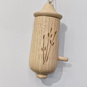 Yeni ahşap kuş evi asılı Mini dekoratif Hummingbird evi rustik açık bahçe - Product Image 5