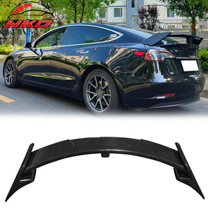 เหมาะสำหรับ Tesla Model 3 ปี 2017-2026 สปอยเลอร์ท้ายทรง GT ลายคาร์บอนไฟเบอร์ - Product Image 1
