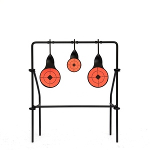 Bersaglio da tiro con ripristino automatico del metallo del Plinking del filatore metallico del doppio campo all'aperto - Product Image 1