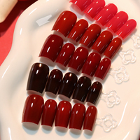 Govandi Red-Party Ensemble de vernis à ongles gel UV 6 couleurs Collection Fournisseurs professionnels d'ongles Vente en gros Marque privée Ensemble de vernis à ongles gel