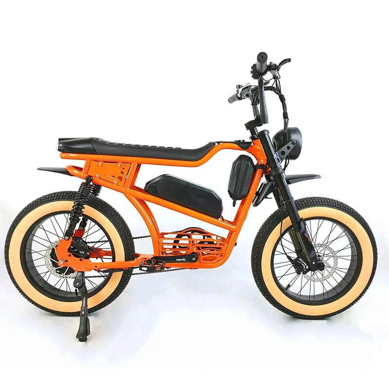 LINYUE direct deal Hot Selling Design Belt Drive Electric Motor Bike With Fat Tire Electric Range E Bikes