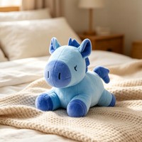 Peluche lestée personnalisée, douce et rembourrée, jouet en peluche anime pour enfants, favorisant le sommeil apaisant et la sécurité, conforme ASTM, avec rembourrage lesté personnalisé