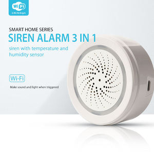 Sirène d'alarme WiFi Tuya Smart Life TY-192, haut-parleur puissant 100 dB, 18 sonneries avec lumière stroboscopique pour système de sécurité domestique - Product Image 4