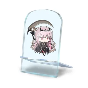 Supporto in Acrilico per <span class=keywords><strong>Anime</strong></span>, Logo Personalizzato, Stampa Bifacciale Trasparente, Regalo Pubblicitario Commemorativo, Standee per Smartphone - Product Image 4