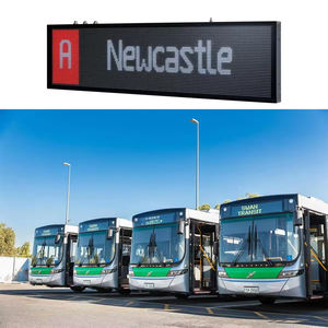 Pantalla LED para Autobús Personalizada para Interiores y Exteriores, Pantalla LED para Ventana Trasera de Vehículos P2.5 P5 P8, Pantalla LED Publicitaria para Autobuses - Product Image 4