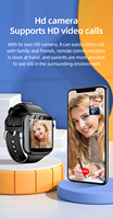 Smartwatch 4G per Bambini Y63 2025 con Slot SIM, Fotocamera, Sveglia, Chat Video Vocale, GPS, LBS, WiFi, Localizzazione, IPS, Termometro e Controllo Remoto