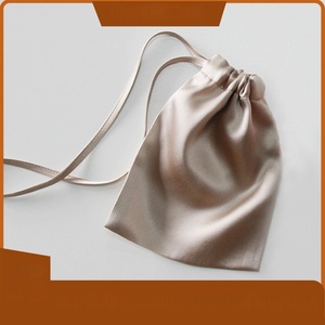 Thân Thiện Với Môi Nhỏ Thêu Lụa Đồ Trang Sức Hương Thơm Bao Bì Pouch Biểu Tượng Tùy Chỉnh In Vải Bố Quà Tặng Dây Kéo Túi - Product Image 2