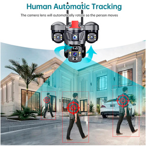 Kerui 6MP Năng Lượng Mặt Trời Máy Ảnh 10X Zoom 4G Mạng Máy Ảnh 3 Màn Hình An Ninh Năng Lượng Mặt Trời Giám Sát Màu Đêm Phiên Bản Nhà An Ninh CCTV - Product Image 5