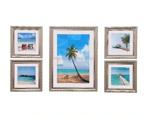 沙滩风景相框、墙面艺术相框、家居装饰相框