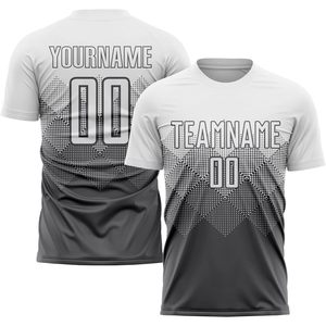 Conjunto de Camiseta de Fútbol Personalizada, Estilo Degradado de Dos Tonos, Uniforme Sublimado que Absorbe la Humedad para Hombres, Mujeres y Jóvenes - Product Image 2