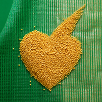 Filet de séchage en HDPE à mailles fines pour céréales, maintient les graines de millet et de blé à la surface, filet de séchage à ourlet renforcé pour la ferme
