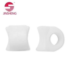 Separadores de Dedos de Gel para Dedos Superpuestos, Juanetes, Alineación del Dedo Gordo, Corrector y Espaciador Sin Látex - Product Image 1