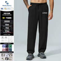 Pantalon de détente mi-long pour homme, coupe décontractée, ajustable, large, confortable, jambe droite, imperméable, toutes morphologies, logo personnalisé